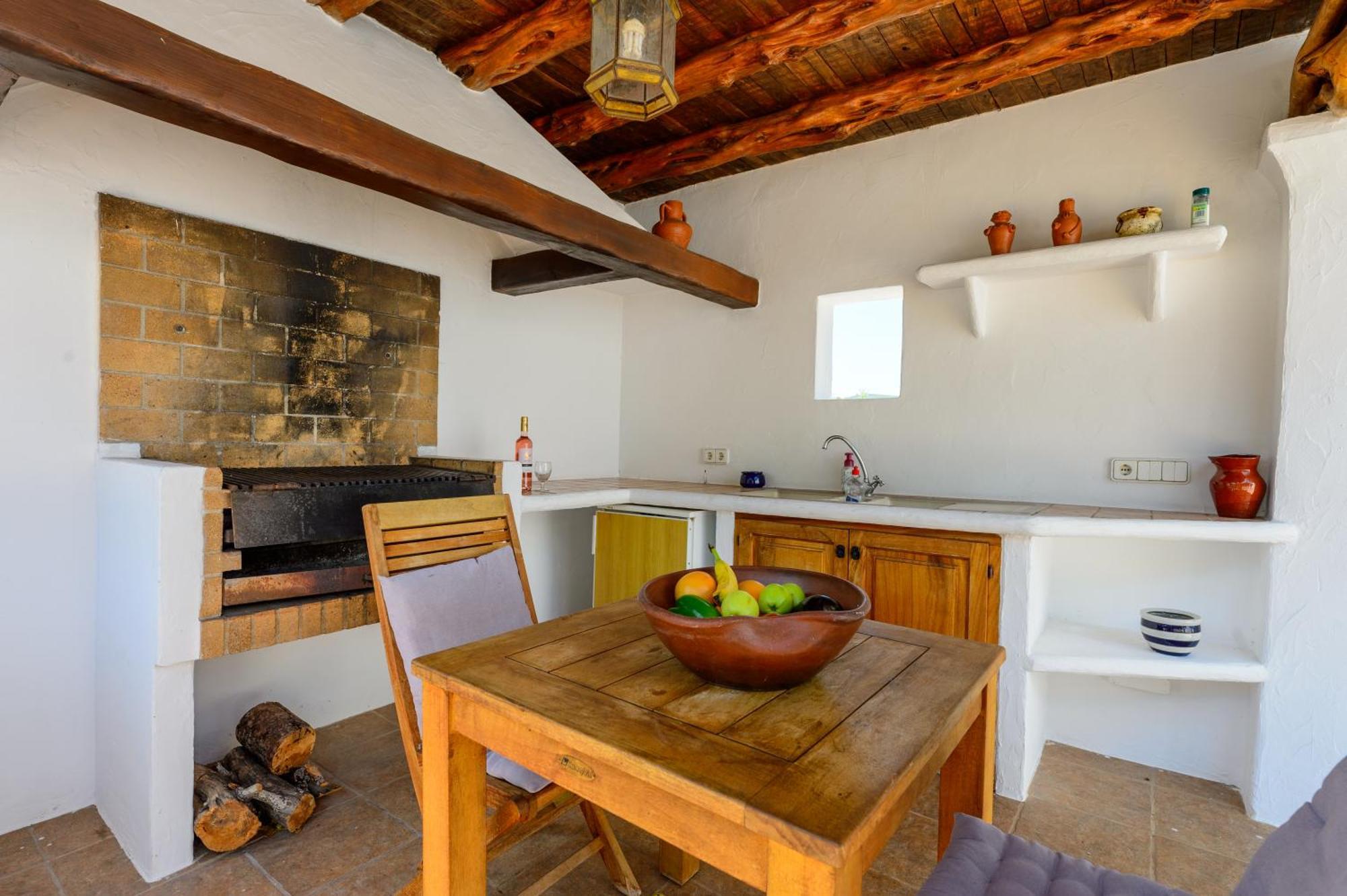 Villa Can Curreu Sant Carles de Peralta ภายนอก รูปภาพ