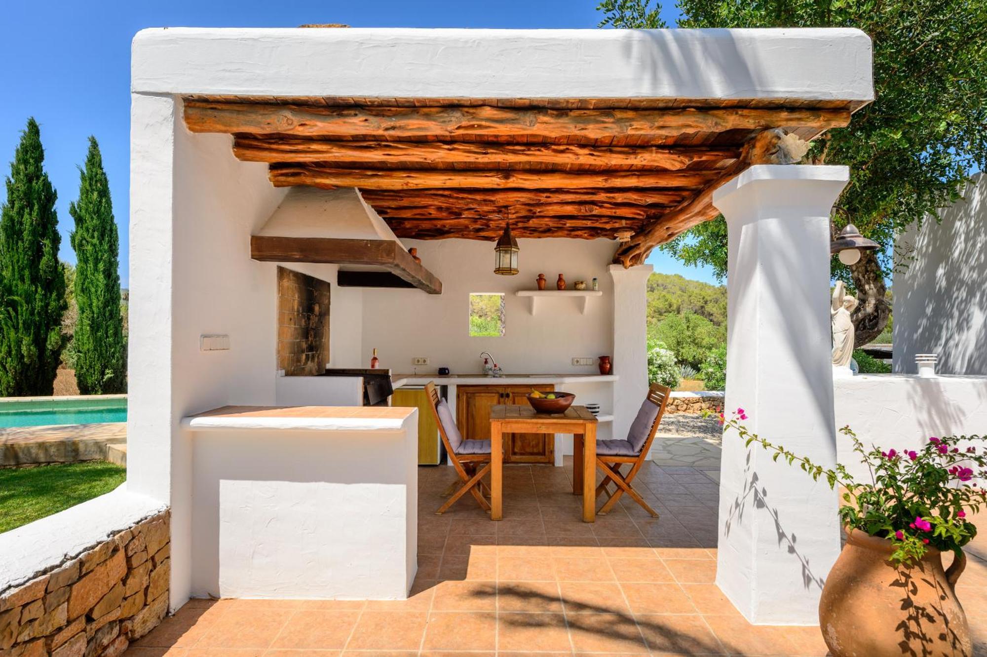 Villa Can Curreu Sant Carles de Peralta ภายนอก รูปภาพ