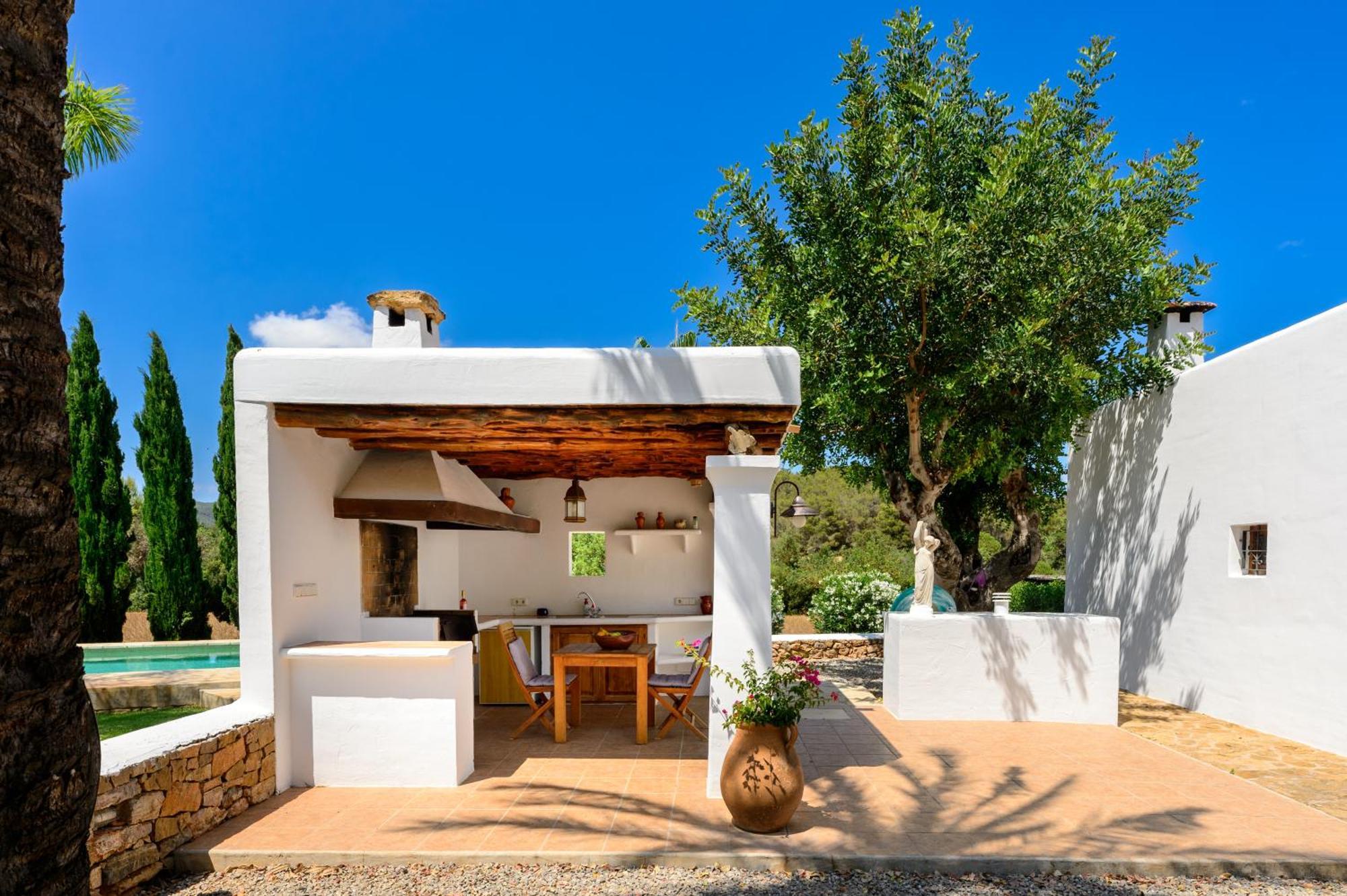 Villa Can Curreu Sant Carles de Peralta ภายนอก รูปภาพ