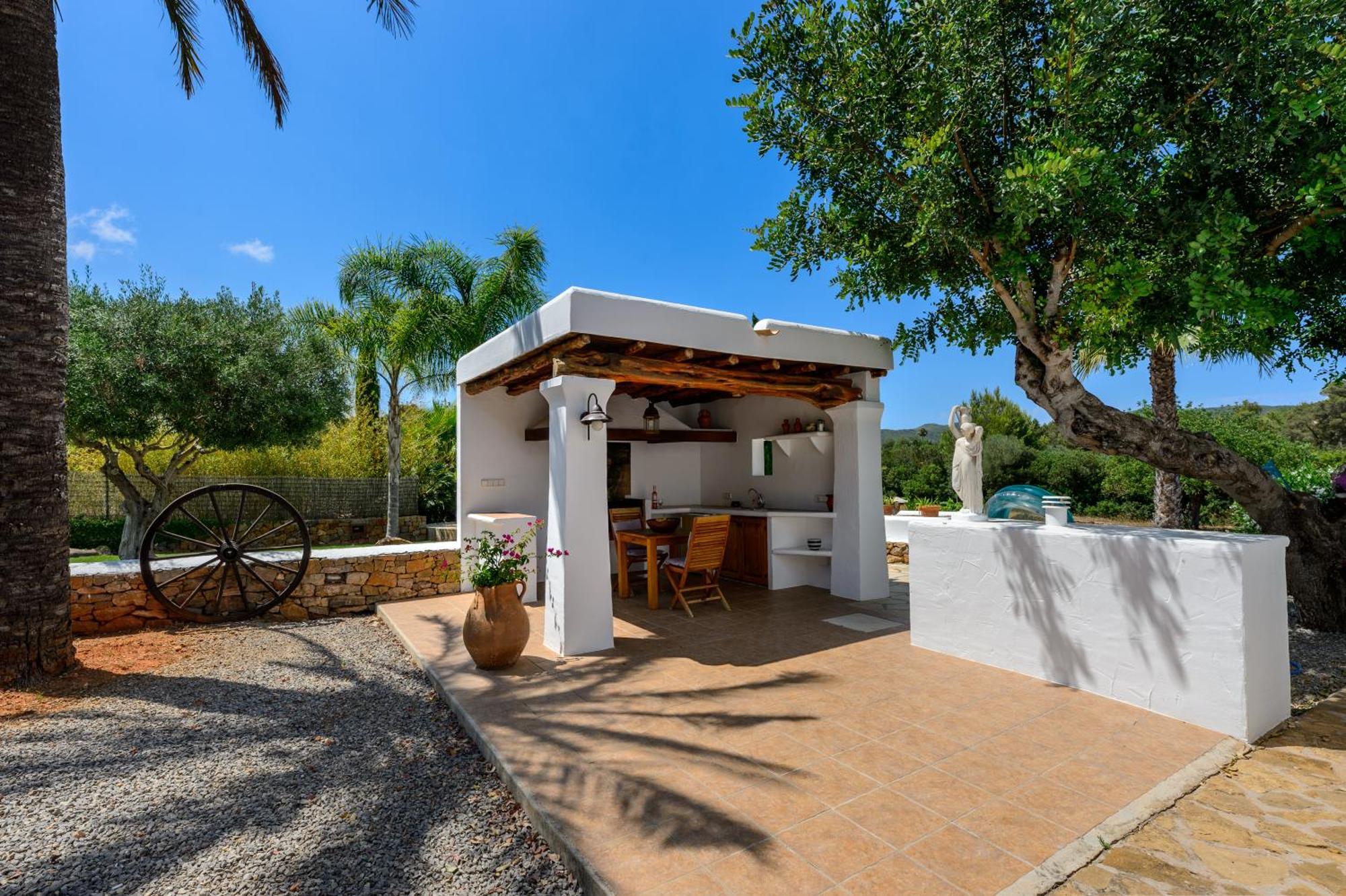Villa Can Curreu Sant Carles de Peralta ภายนอก รูปภาพ