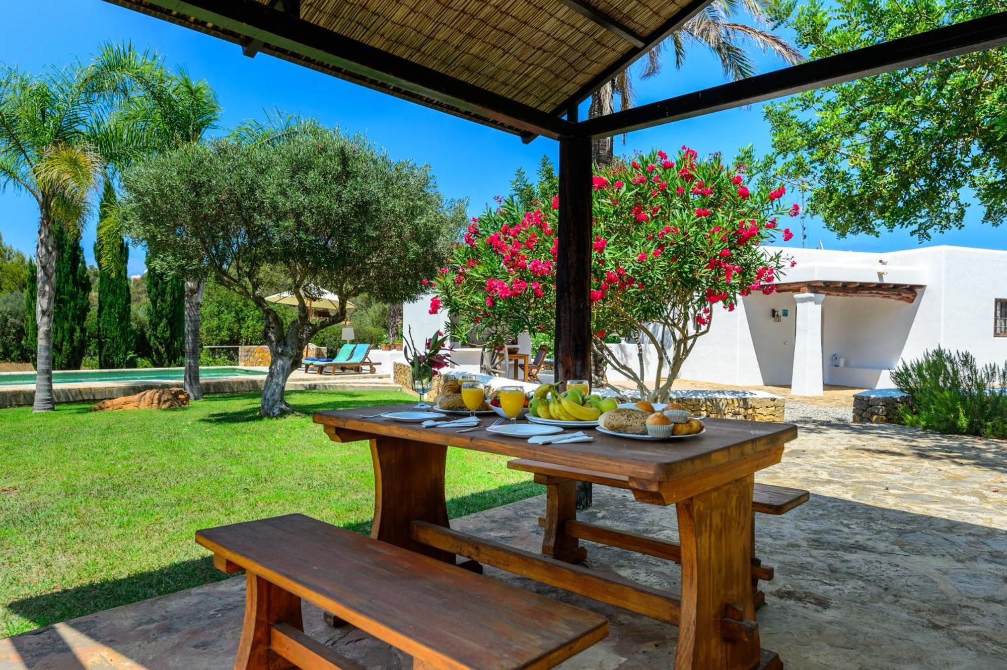 Villa Can Curreu Sant Carles de Peralta ภายนอก รูปภาพ